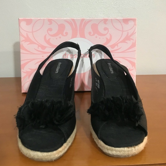 DressBarn Black Wedges - Picture 3 of 8